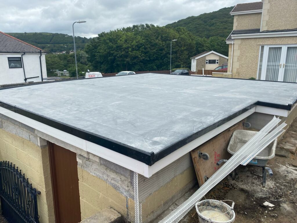 Rubber Roof in Briton Ferry