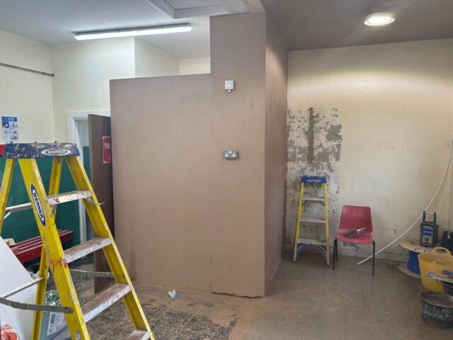 Changing Room Refurb