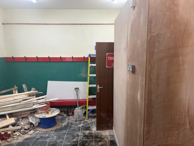 Changing Room Refurb