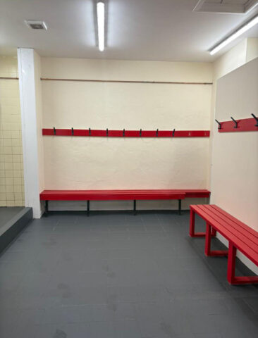 Changing Room Refurb