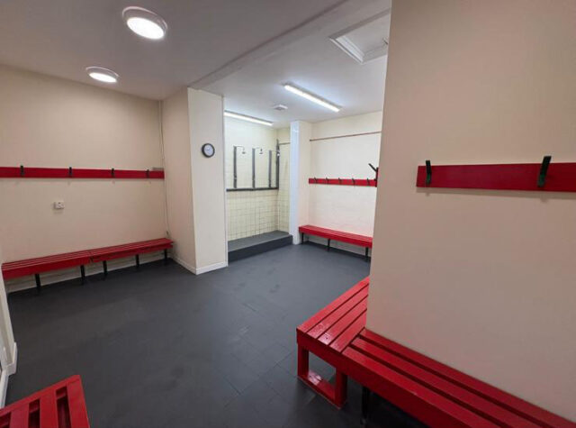 Changing Room Refurb