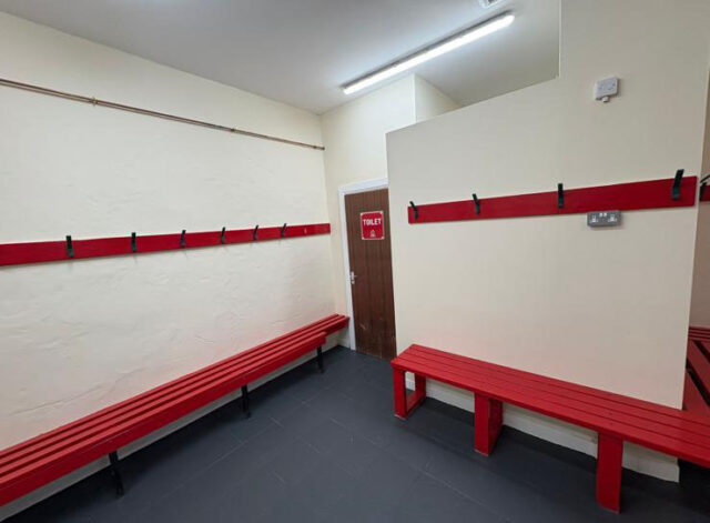 Changing Room Refurb