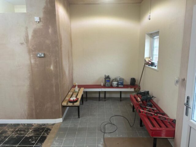 Changing Room Refurb